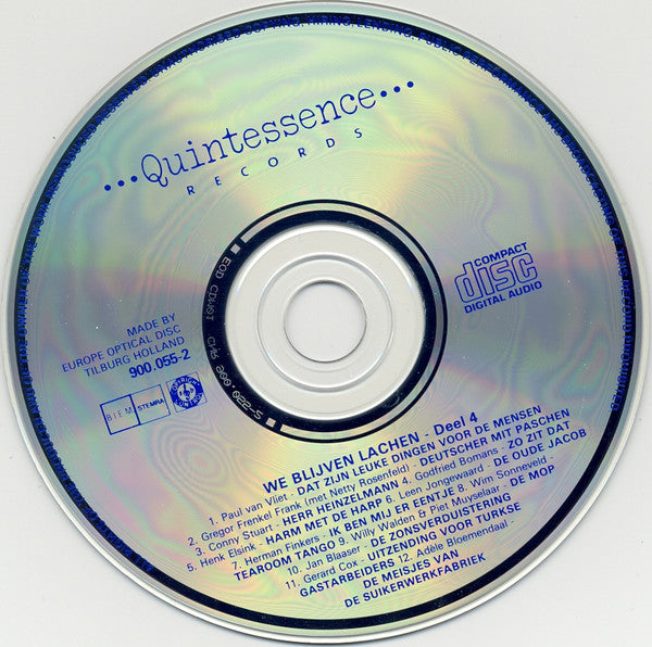 Various : We Blijven Lachen 4 (CD, Comp)
