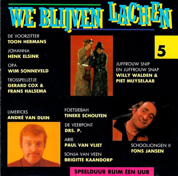 Various : We Blijven Lachen 5 (CD, Comp)