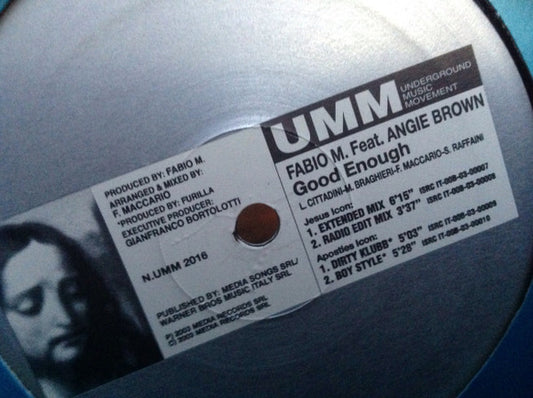 Fabio M : Good Enough (12")