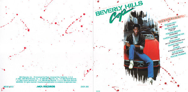 Various : Music From The Motion Picture Soundtrack - Beverly Hills Cop (CD, Album, Club, Col)
