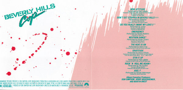 Various : Music From The Motion Picture Soundtrack - Beverly Hills Cop (CD, Album, Club, Col)