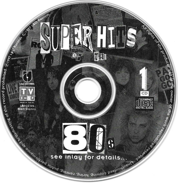 Various : Superhits Of The 80's (4xCD, Comp)