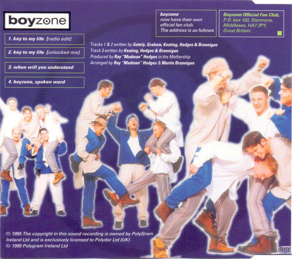 Boyzone : Key To My Life (CD, Maxi)