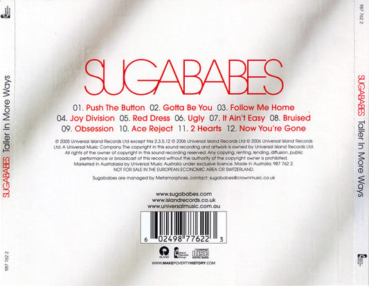Sugababes : Taller In More Ways (CD, Album, RE)