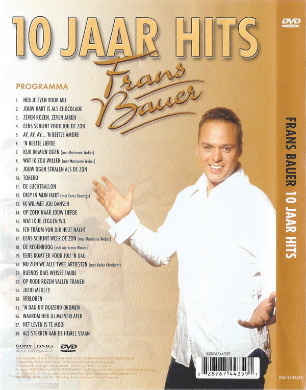 Frans Bauer : 10 Jaar Hits (DVD-V, Comp)