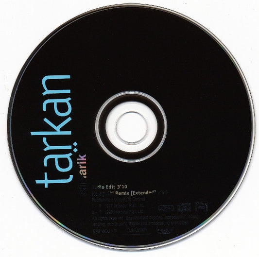 Tarkan : Şimarik (CD, Single, Car)