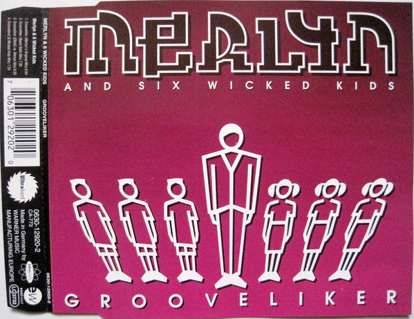 Merlyn & 6 Wicked Kids : Grooveliker (CD, Maxi)
