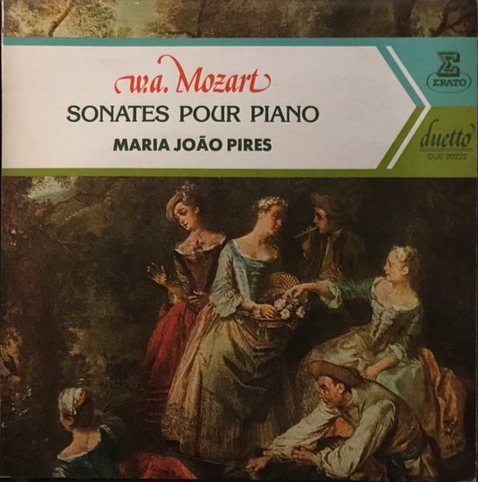 Wolfgang Amadeus Mozart, Maria-João Pires : Sonates Pour Piano (2xLP, Comp)