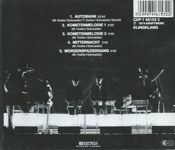 Kraftwerk : Autobahn (CD, Album, RE, RP)