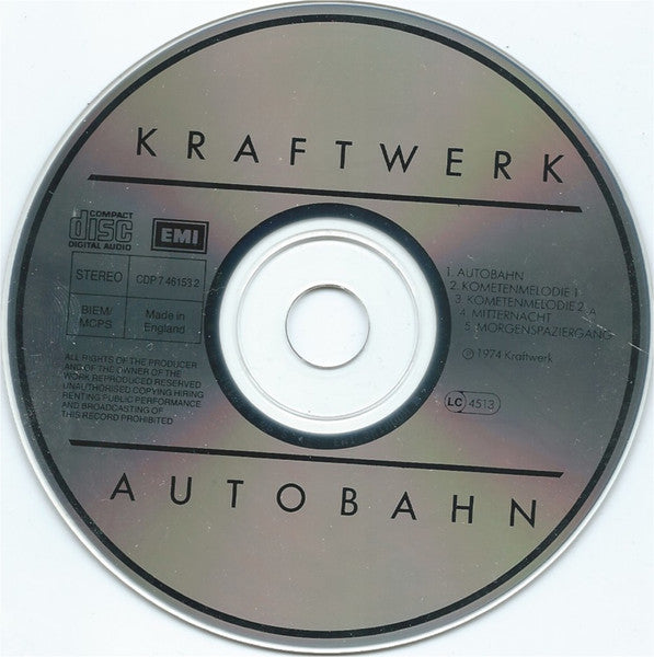 Kraftwerk : Autobahn (CD, Album, RE, RP)