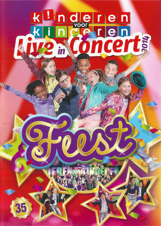 Kinderen voor Kinderen : 35 - Feest - Live In Concert 2014 (DVD-V, PAL)