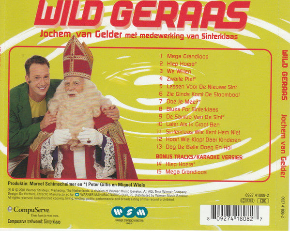 Jochem Van Gelder : Wild Geraas (13 Swingende Sint Songs) (CD, Album)