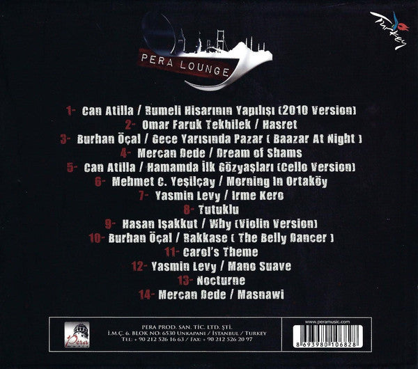 Various : Pera Lounge (CD)