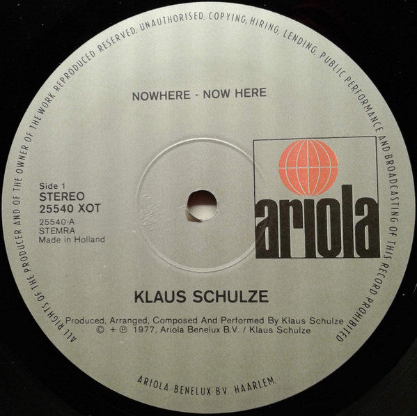 Klaus Schulze : Moogetique (LP, Album)