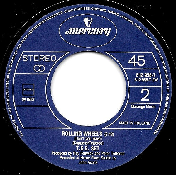 Tee-Set : Rollerskater (7", Single)