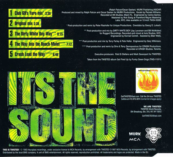 Funky Green Dogs : The Way (It's The Sound) (CD, Maxi)