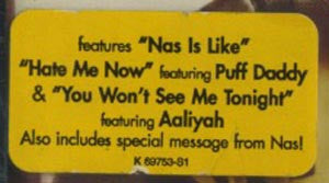 Nas : I Am... (CD, Album, Cle)