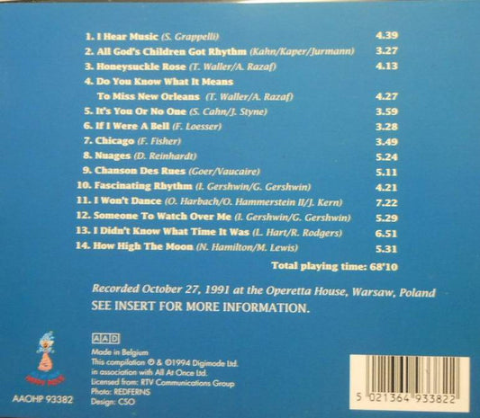 Stéphane Grappelli : Nuages: Live In Warsaw (CD, Album)