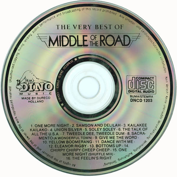 Middle Of The Road : The Very Best Of Middle Of The Road (CD, Comp)