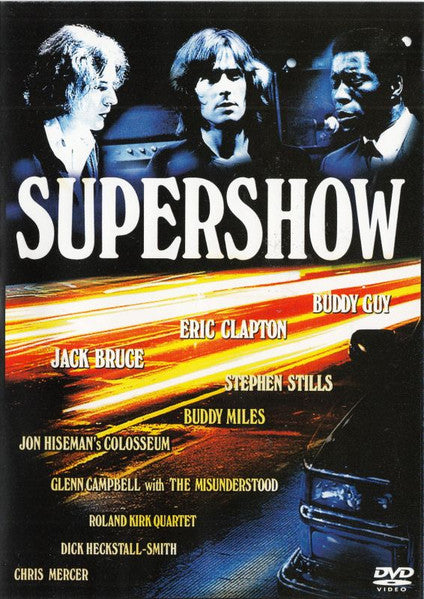 Various : Supershow - The Last Great Jam Of The 60's! (DVD, Mono, PAL)