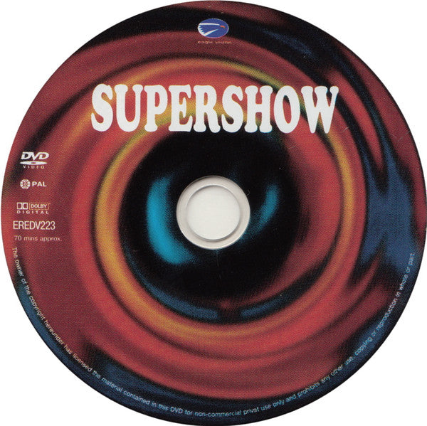 Various : Supershow - The Last Great Jam Of The 60's! (DVD, Mono, PAL)