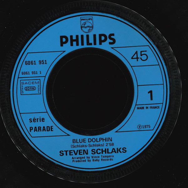 Stephen Schlaks : Blue Dolphin (7", Single)