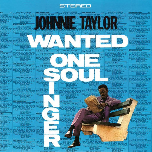 Johnnie Taylor : Wanted One Soul Singer (LP, Album, RE)