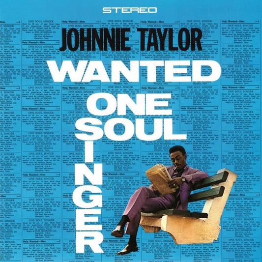 Johnnie Taylor : Wanted One Soul Singer (LP, Album, RE)