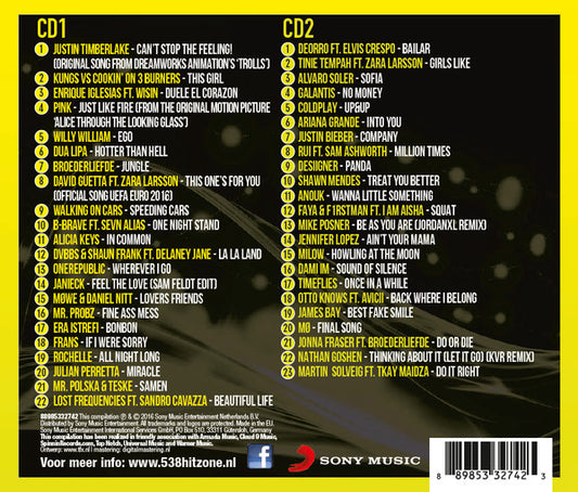 Various : 538 - Hitzone 78 (2xCD, Comp, TEX)