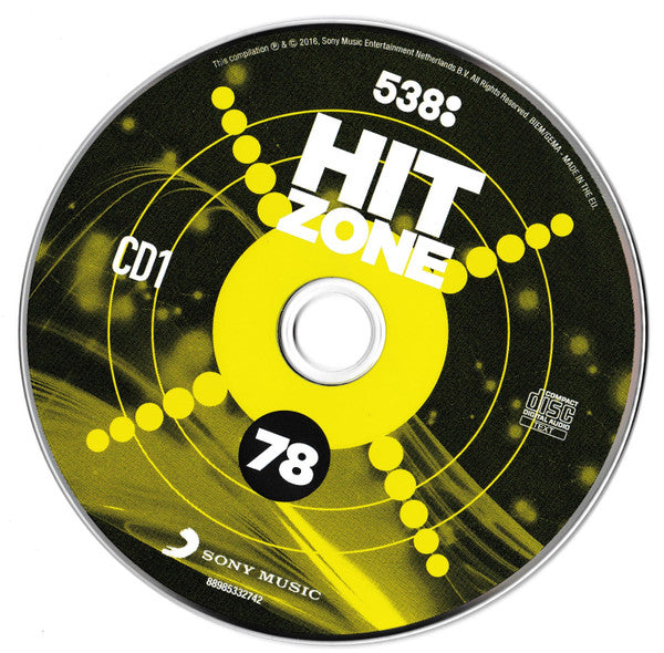 Various : 538 - Hitzone 78 (2xCD, Comp, TEX)