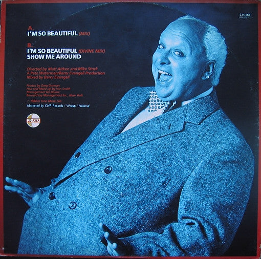 Divine : I'm So Beautiful (12", EP)