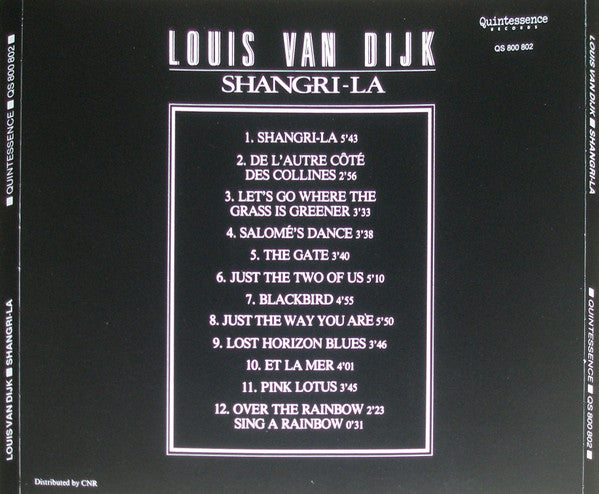 Louis van Dijk : Shangri-La (CD, Album)