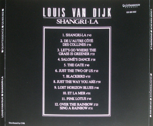 Louis van Dijk : Shangri-La (CD, Album)