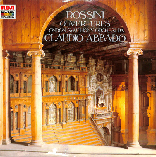 Claudio Abbado Conducts London Symphony Orchestra : Rossini Overtures (LP, RM)