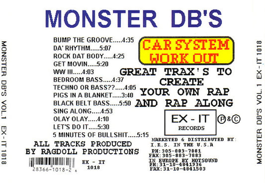 Ragdoll Productions : Monster DB's Volume 1 (CD, Album)
