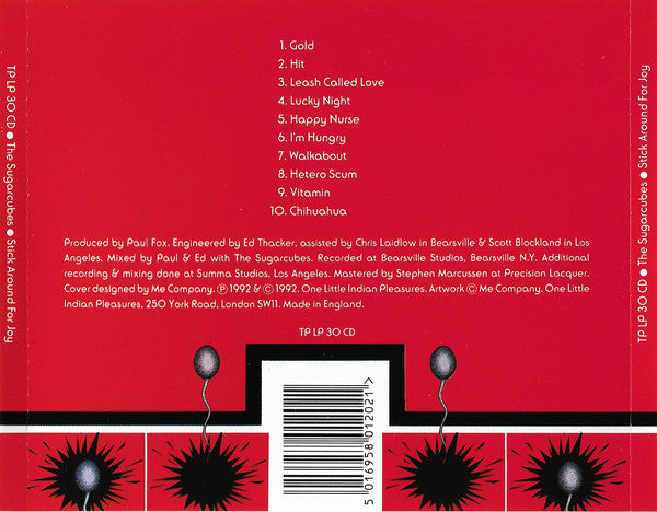 The Sugarcubes : Stick Around For Joy (CD, Album)