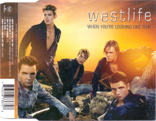 Westlife : When You're Looking Like That (CD, Maxi, Enh)