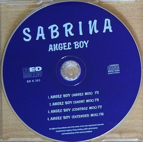 Sabrina : Angel Boy (CD, Maxi)