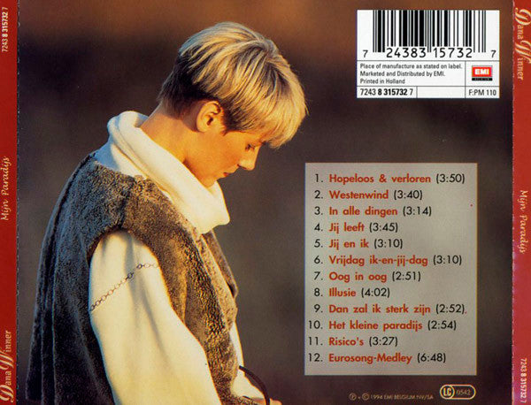 Dana Winner : Mijn Paradijs (CD, Album)