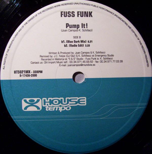 Fuss Funk : Pump It! (12")
