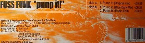 Fuss Funk : Pump It! (12")
