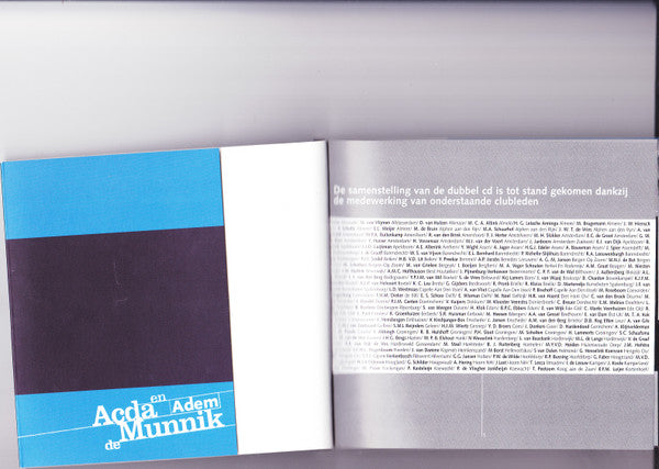 Acda en de Munnik : Adem / Het Mooiste En Het Beste Van Acda En De Munnik (2xCD, Comp)