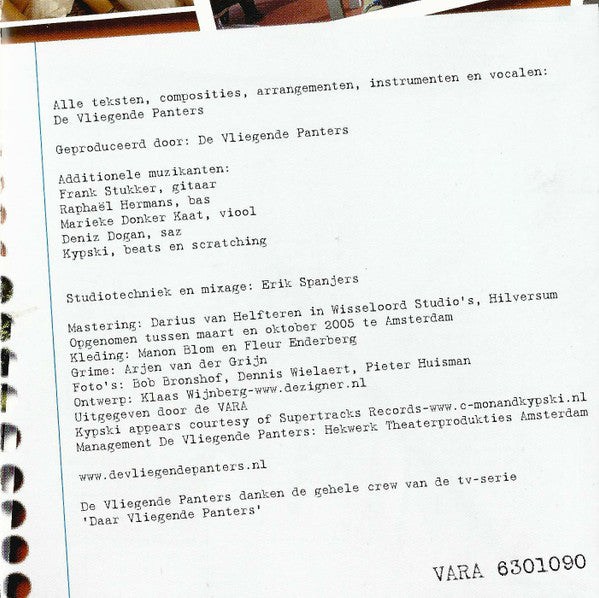 De Vliegende Panters : Daar Vliegende Panters II (CD, Album)