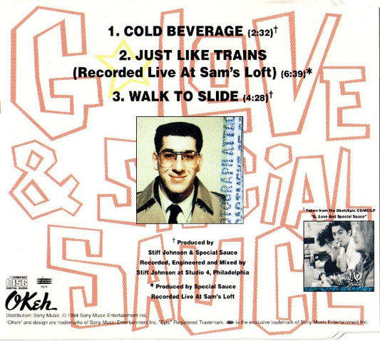 G. Love & Special Sauce : Cold Beverage (CD, Single)