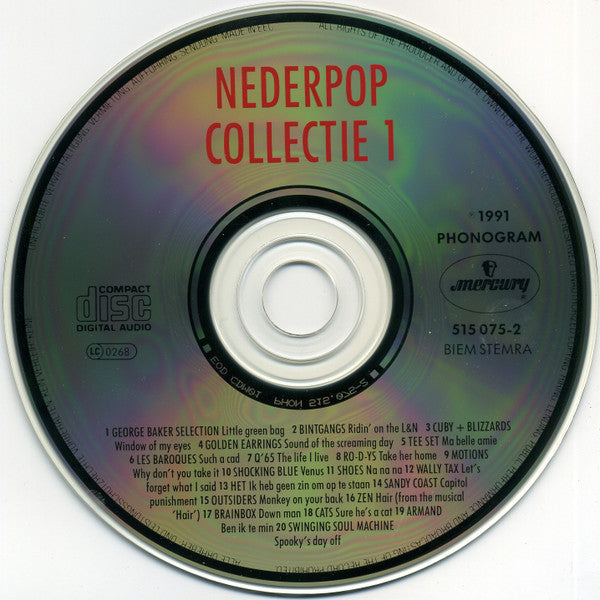 Various : Nederpopcollectie 1 (CD, Comp)