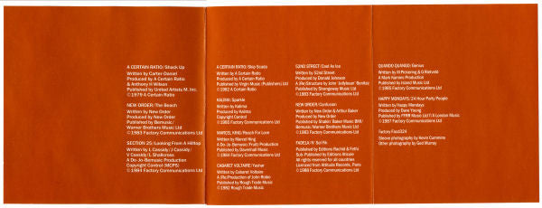 Various : Palatine - The Factory Story / Vol. 2 / 1981-1986 / Life's A Beach (CD, Comp)