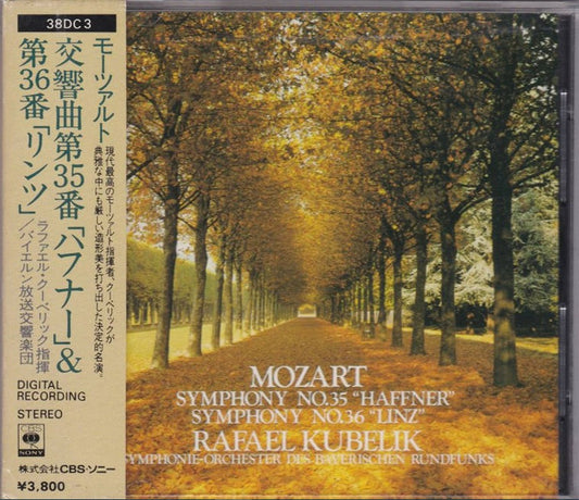 Wolfgang Amadeus Mozart - Rafael Kubelik, Symphonie-Orchester Des Bayerischen Rundfunks : Symphony No. 35 "Haffner" / Symphony No. 36 "Linz" (CD, Album)