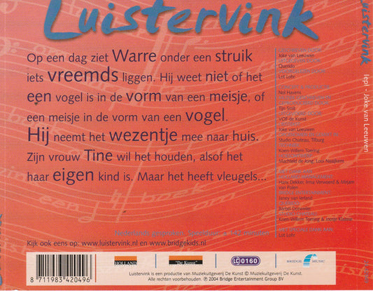 Joke van Leeuwen Voorgelezen Door Lot Lohr Met Muziek Van VOF De Kunst : Iep! (2xCD)