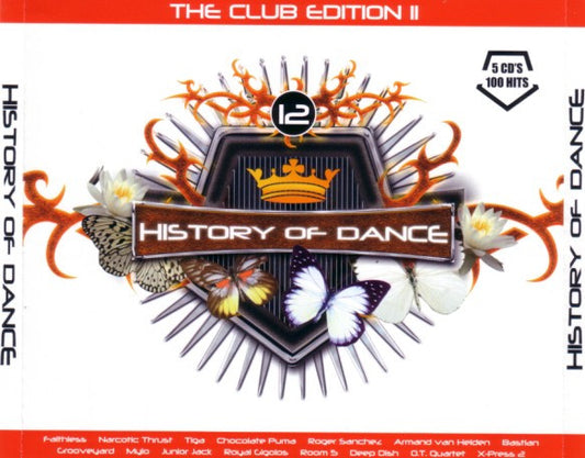 Various : History Of Dance - 12 - The Club Edition II (5xCD, Comp)