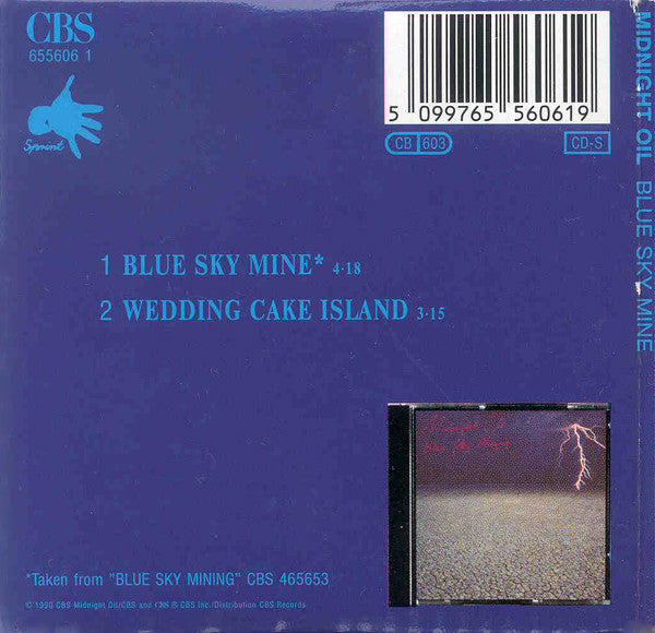 Midnight Oil : Blue Sky Mine (CD, Mini, Single)